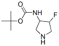 351369-12-5,Carbamic acid, (4-fluoro-3-pyrrolidinyl)-, 1,1-dimethylethyl ester (9CI)
