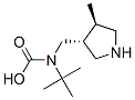 351369-20-5,Carbamic acid, [[(3R,4R)-4-methyl-3-pyrrolidinyl]methyl]-, 1,1-dimethylethyl