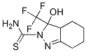 35179-58-9,3,3A,4,5,6,7-HEXAHYDRO-3-HYDROXY-2-THIOCARBAMOYL-3-TRIFLUOROMETHYL-2H-INDAZOLE