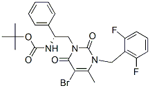 352303-69-6,(R)-(2-[5-BROMO-3-(2,6-DIFLUORO-BENZYL)-4-METHYL-2,6-DIOXO-3,6-DIHYDRO-2H-PYRIMIDIN-1-YL]-1-PHENYL-ETHYL)-CARBAMIC ACID TERT-BUTYL ESTER