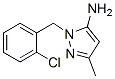 3524-40-1,2-(2-CHLORO-BENZYL)-5-METHYL-2H-PYRAZOL-3-YLAMINE