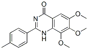 35241-35-1,4(1H)-Quinazolinone,  6,7,8-trimethoxy-2-(4-methylphenyl)-  (9CI)