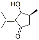 352421-99-9,Cyclopentanone, 3-hydroxy-4-methyl-2-(1-methylethylidene)-, (4S)- (9CI)