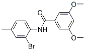 352688-91-6,N-(2-bromo-4-methylphenyl)-3,5-dimethoxybenzamide