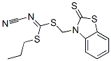 353254-69-0,PROPYL [(2-THIOXOBENZO[D]THIAZOL-3(2H)-YL)METHYL] CYANOCARBONIMIDODITHIOATE