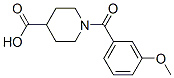 353465-22-2,1-(3-methoxybenzoyl)piperidine-4-carboxylic acid