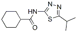 353467-82-0,Cyclohexanecarboxamide, N-[5-(1-methylethyl)-1,3,4-thiadiazol-2-yl]- (9CI)