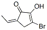 353476-04-7,2-Cyclopenten-1-one,3-bromo-5-ethylidene-2-hydroxy-,(5Z)-(9CI)
