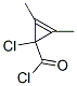 35436-21-6,2-Cyclopropene-1-carbonyl chloride, 1-chloro-2,3-dimethyl- (9CI)