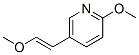 354812-07-0,Pyridine, 2-methoxy-5-(2-methoxyethenyl)- (9CI)