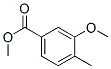 3556-83-0,METHYL 3-METHOXY-4-METHYLBENZOATE
