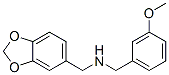 355816-11-4,1-(1,3-BENZODIOXOL-5-YL)-N-(3-METHOXYBENZYL)METHANAMINE
