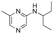 355836-17-8,Pyrazinamine, N-(1-ethylpropyl)-6-methyl- (9CI)