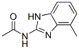 35642-67-2,Acetamide, N-(4-methyl-1H-benzimidazol-2-yl)- (9CI)