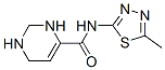 356792-83-1,4-Pyrimidinecarboxamide,1,2,3,6-tetrahydro-N-(5-methyl-1,3,4-thiadiazol-2-yl)-