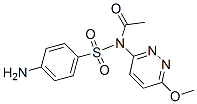 3568-43-2,N-[(4-aminophenyl)sulphonyl]-N-(6-methoxypyridazin-3-yl)acetamide
