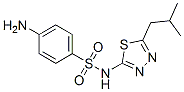 3571-94-6,4-amino-N-[5-(2-methylpropyl)-1,3,4-thiadiazol-2-yl]benzenesulfonamide