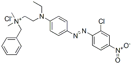 35714-87-5,benzyl[2-[[4-[(2-chloro-4-nitrophenyl)azo]phenyl]ethylamino]ethyl]dimethylammonium chloride