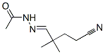 357295-15-9,Acetic  acid,  (4-cyano-2,2-dimethylbutylidene)hydrazide  (9CI)