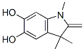 357397-42-3,1H-Indole-5,6-diol, 2,3-dihydro-1,3,3-trimethyl-2-methylene- (9CI)