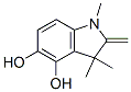 357397-44-5,1H-Indole-4,5-diol, 2,3-dihydro-1,3,3-trimethyl-2-methylene- (9CI)