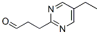 357654-97-8,2-Pyrimidinepropanal, 5-ethyl- (9CI)