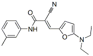357984-71-5,2-Propenamide,  2-cyano-3-[5-(diethylamino)-2-furanyl]-N-(3-methylphenyl)-