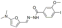 358322-99-3,Benzoic  acid,  4-iodo-3-methoxy-,  [[5-(dimethylamino)-2-furanyl]methylene]hydrazide  (9CI)