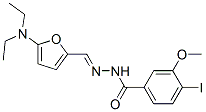358323-00-9,Benzoic  acid,  4-iodo-3-methoxy-,  [[5-(diethylamino)-2-furanyl]methylene]hydrazide  (9CI)