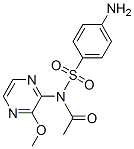 3590-05-4,N-[(p-aminophenyl)sulphonyl]-N-(3-methoxypyrazinyl)acetamide