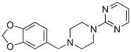 3605-01-4,2-[4-(1,3-Benzodioxol-5-ylmethyl)piperazin-1-yl]pyrimidine