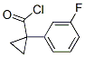 361211-23-6,Cyclopropanecarbonyl chloride, 1-(3-fluorophenyl)- (9CI)