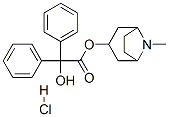 36173-66-7,exo-8-methyl-8-azabicyclo[3.2.1]oct-3-yl diphenylglycolate hydrochloride