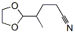 3619-42-9,1,3-Dioxolane-2-butanenitrile,  -gamma--methyl-