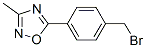 362529-03-1,5-[4-(Bromomethyl)phenyl]-3-methyl-1,2,4-oxadiazole