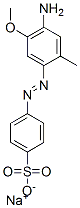 3626-35-5,sodium p-[(4-amino-5-methoxy-o-tolyl)azo]benzenesulphonate