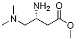 362704-90-3,Butanoic acid, 3-amino-4-(dimethylamino)-, methyl ester, (3R)- (9CI)