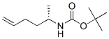 363599-41-1,Carbamic acid, [(1S)-1-methyl-4-pentenyl]-, 1,1-dimethylethyl ester (9CI)