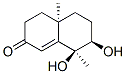 363610-36-0,2(3H)-Naphthalenone, 4,4a,5,6,7,8-hexahydro-7,8-dihydroxy-4a,8-dimethyl-, (4aR,7R,8S)- (9CI)