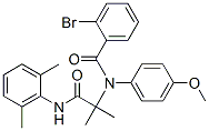 364748-53-8,Benzamide, 2-bromo-N-[2-[(2,6-dimethylphenyl)amino]-1,1-dimethyl-2-oxoethyl]-N-(4-methoxyphenyl)- (9CI)