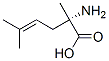 364784-24-7,4-Hexenoicacid,2-amino-2,5-dimethyl-,(2S)-(9CI)