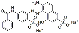 36525-74-3,disodium 6-amino-5-[[5-(benzoylamino)-2-sulphonatophenyl]azo]-4-hydroxynaphthalene-2-sulphonate