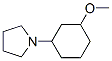 365530-69-4,Pyrrolidine, 1-(3-methoxycyclohexyl)- (9CI)