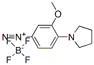 36576-70-2,3-methoxy-4-(pyrrolidin-1-yl)benzenediazonium tetrafluoroborate
