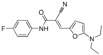 365980-92-3,2-Propenamide,  2-cyano-3-[5-(diethylamino)-2-furanyl]-N-(4-fluorophenyl)-
