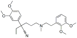 36622-29-4,(-)-3-(3,4-dimethoxyphenyl)-6-[(5,6-dimethoxyphenethyl)methylamino]hexane-3-carbonitrile