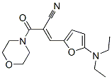 366816-46-8,Morpholine,  4-[2-cyano-3-[5-(diethylamino)-2-furanyl]-1-oxo-2-propenyl]-  (9CI)