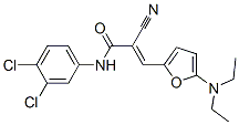 366820-66-8,2-Propenamide,  2-cyano-N-(3,4-dichlorophenyl)-3-[5-(diethylamino)-2-furanyl]-