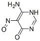 36755-72-3,4(1H)-Pyrimidinone, 6-amino-5-nitroso- (9CI)