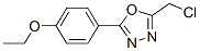 36770-19-1,2-(CHLOROMETHYL)-5-(4-ETHOXYPHENYL)-1,3,4-OXADIAZOLE